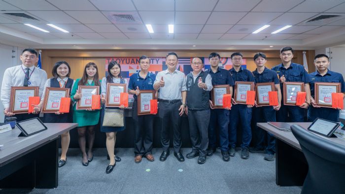 桃園警銀7月聯手阻詐4550萬 蘇俊賓親自表揚 - 台北郵報 | The Taipei Post