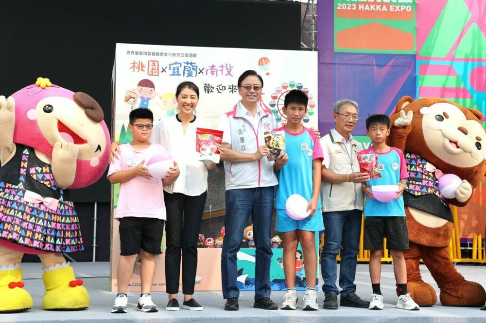 客博會文化教育遊程 南投客庄學童遊桃園 許淑華宣傳南投文化與觀光