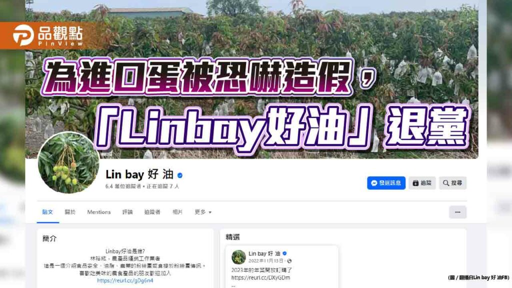 自導自演恐嚇案，「linbay好油」被轟扯蛋