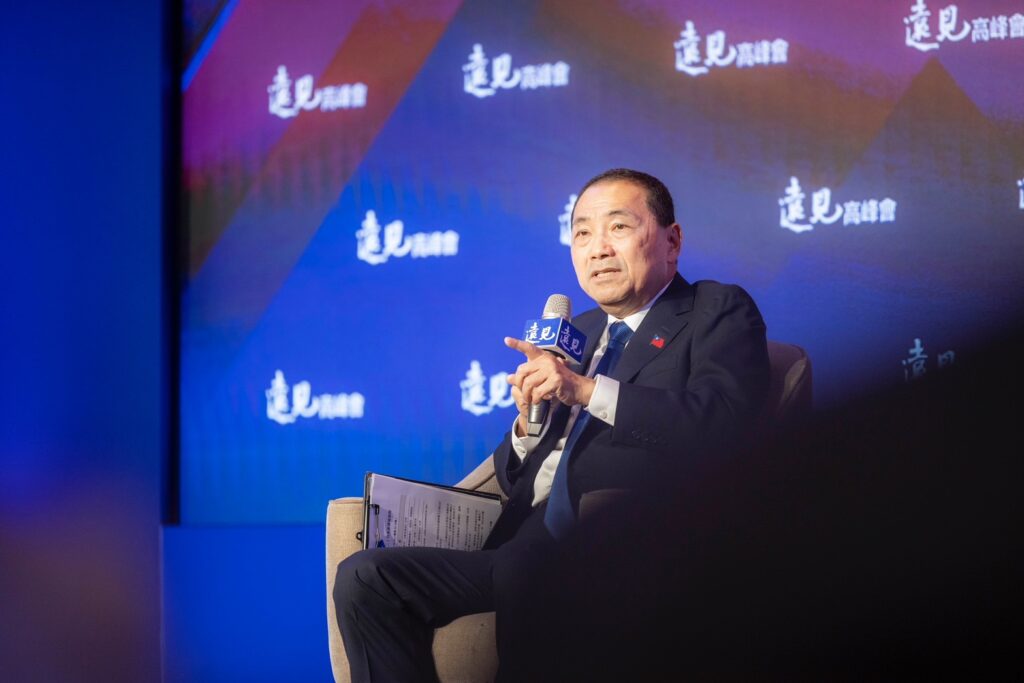 侯友宜反台獨及一國兩制 堅持民主自由、依循憲法
