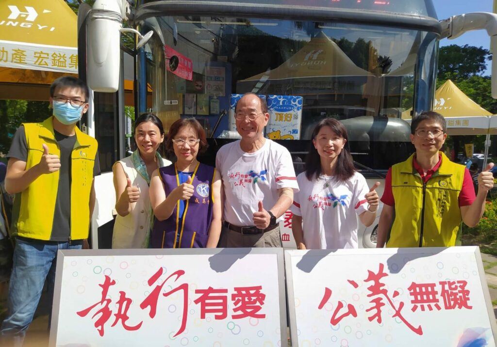 影音/「捐血有您，愛不止息」 宜蘭分署捐血義賣總動員