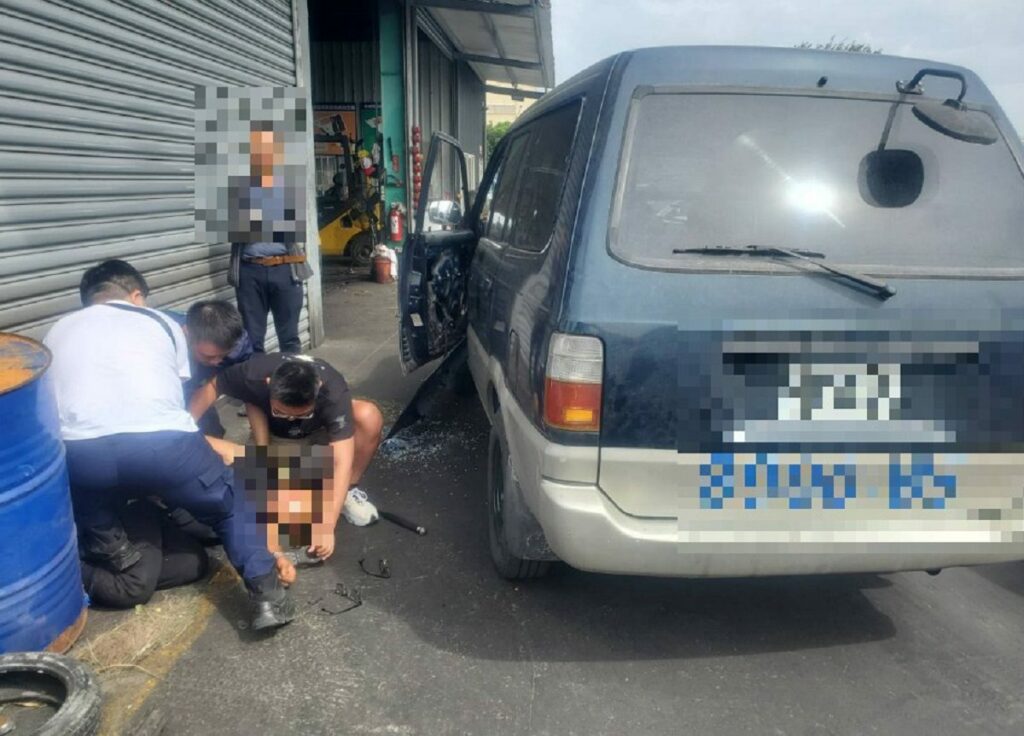 賊父子開貨車聯手行竊　警鎖定破窗制伏移請檢署偵辦