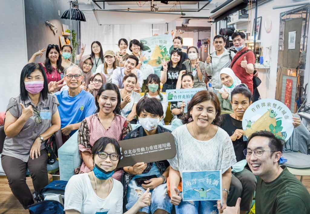 國人與移工作伴拍攝臺北城市魅力-北市首創移工短影音課程優選作品出爐！