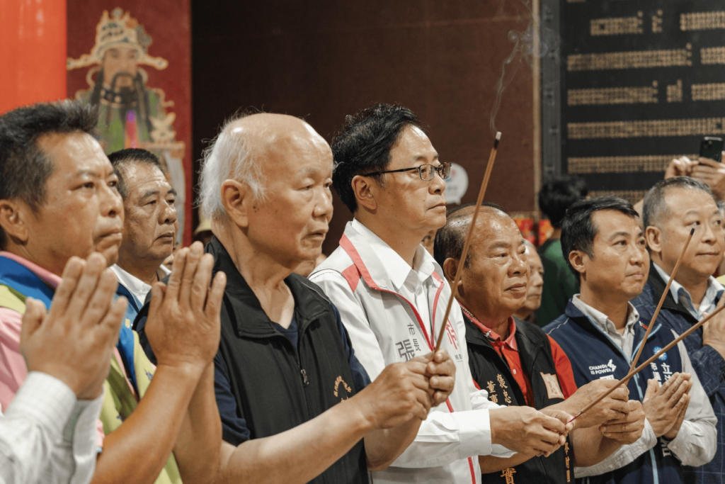 張善政參與義民廟235周年繞境-呼應客家文化愛家護國