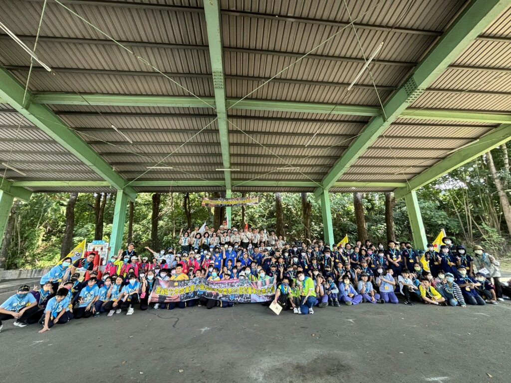 嘉義縣童軍小領袖訓練營暨幼童軍舍營大會開訓　12所國小齊聚一堂