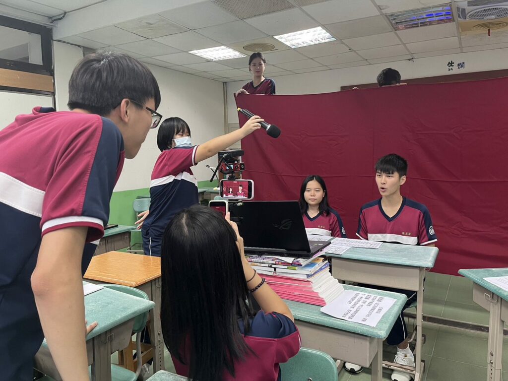 國稅教育向下扎根-慧燈中學大傳社自製影片推廣