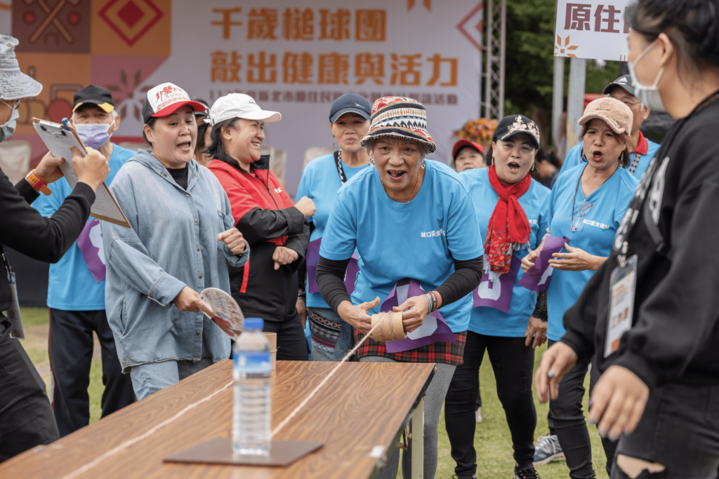 新北原民文健大集結-長者槌球尬技-熱鬧開打