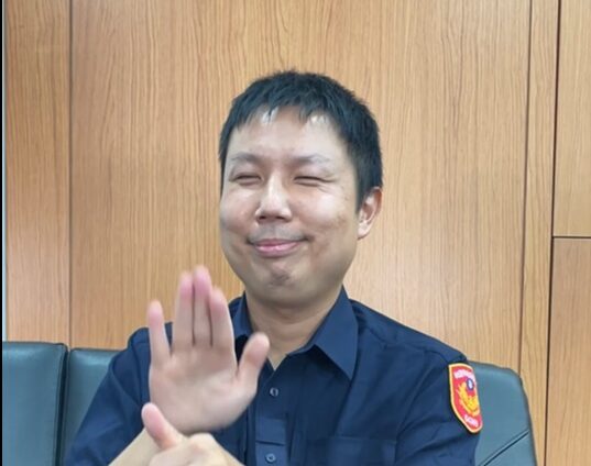 壢警手語宣導識詐觀念-教聽障人士守護荷包