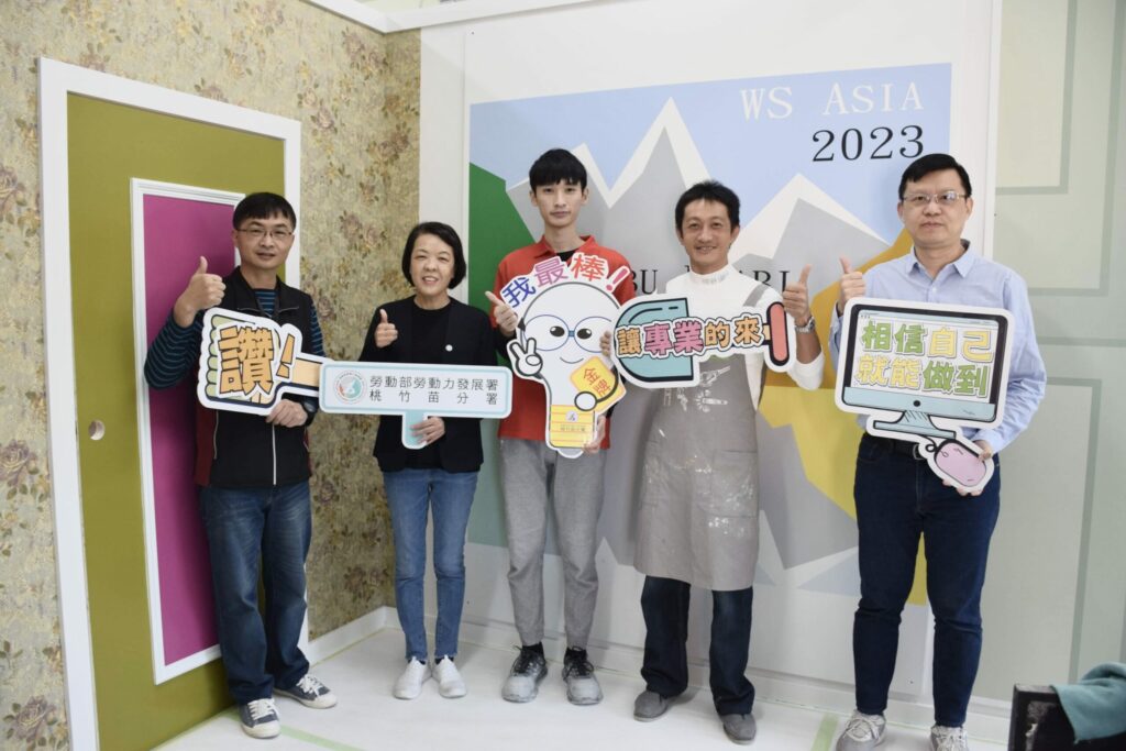 亞洲技能競賽阿聯登場-勞動部桃竹苗分署為培訓國手打氣