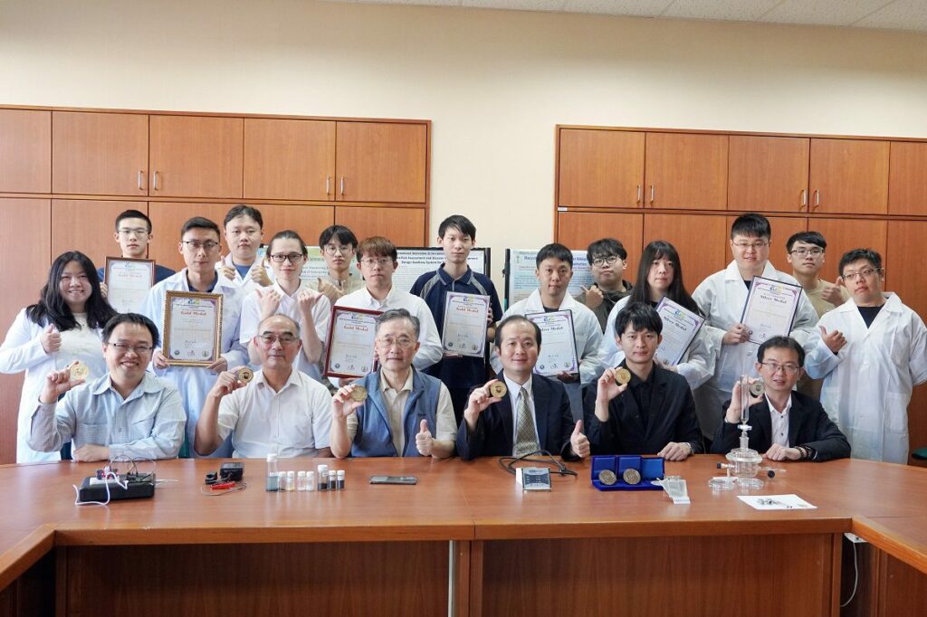 iiic國際創新發明競賽　大葉大學綠能科技、智慧防災、健康照護-勇奪5金4銀