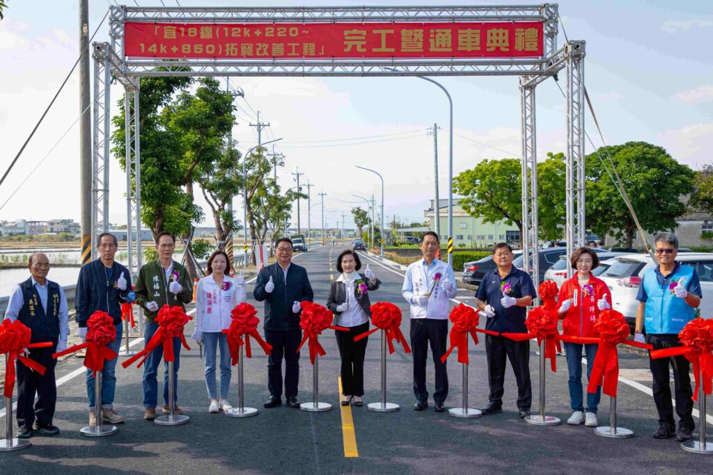 壯圍鄉宜18線拓寬工程完工-改善路幅過小問題