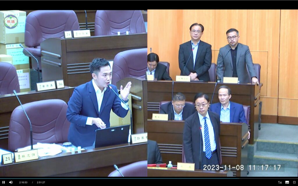 桃市議會總質詢 許家睿提1招保存崖線文化