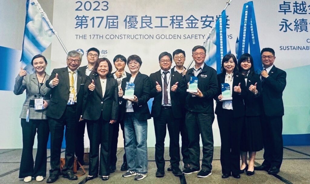 桃機導入「營造四化」確保職安-獲勞動部優良工程金安獎肯定