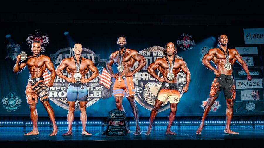 狂賀！台灣第一位健體選手大h二連霸美國「ifbb本韋德自然職業賽」！