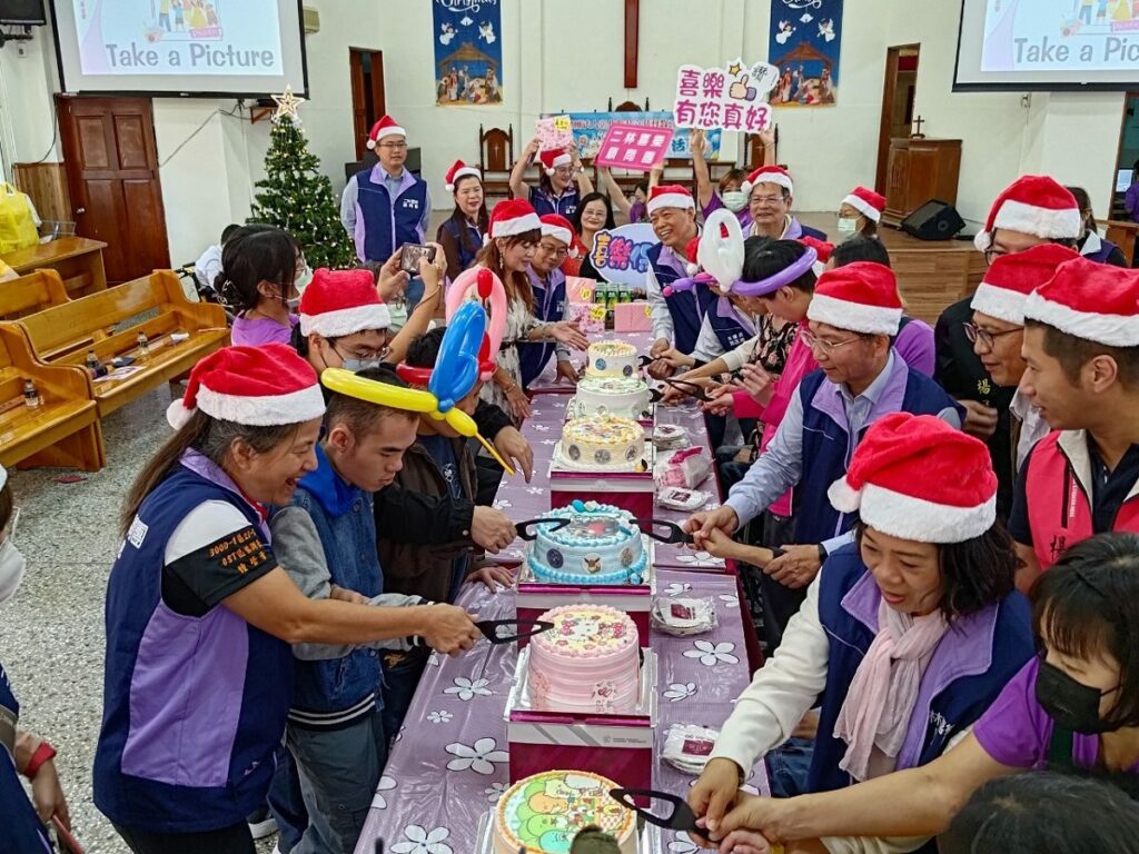 麥仕佳及顧問團聯合挺喜樂壽星慶生　服務永續為弱勢開創更多希望