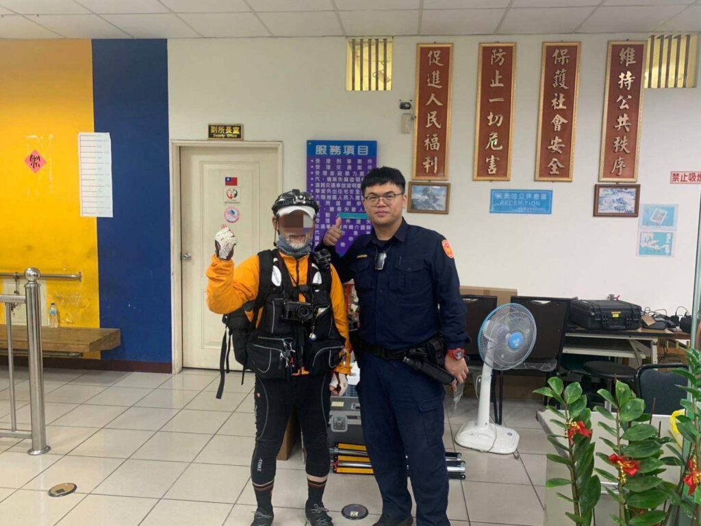 日籍男子環島走錯路-大園警展現台灣人情味