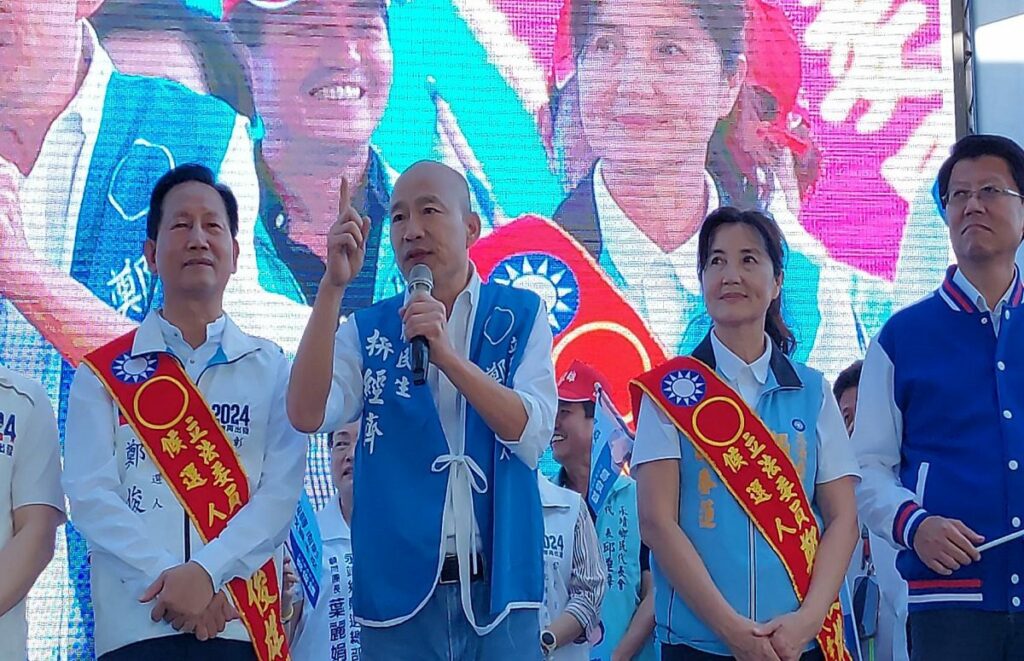 鄭俊雄員林競選總部成立　韓國瑜：要重啟特偵組辦貪官、生育第三胎補百萬