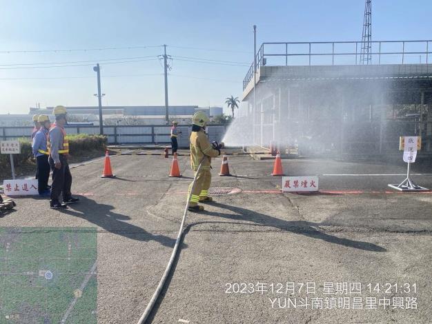 雲林縣辦天然氣災害防救演練　提升突發事故應變能力