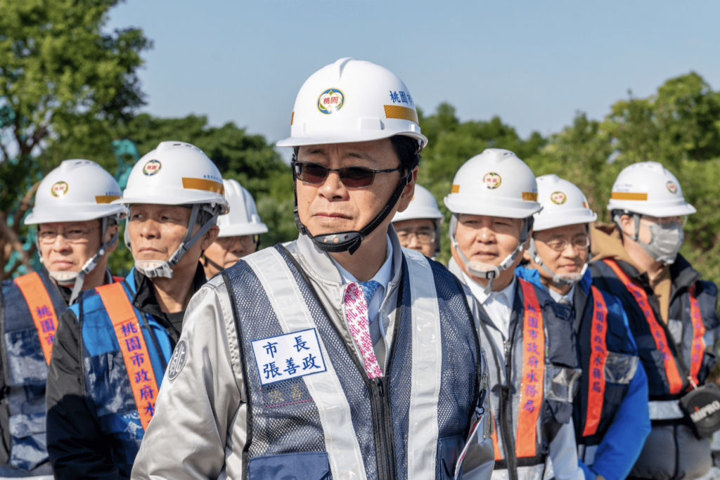 2.2公里河段大改造-桃園老街溪治理動工-張善政期待打造友善親水新景點