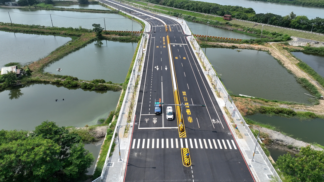 臺南中西區和緯路五段延伸工程-正式通車，促進安平區交通更便捷
