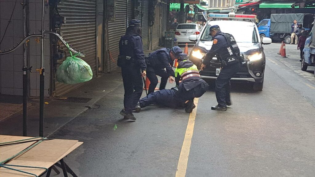【有片】蘆竹警農會防搶演練過程逼真-維護治安平穩