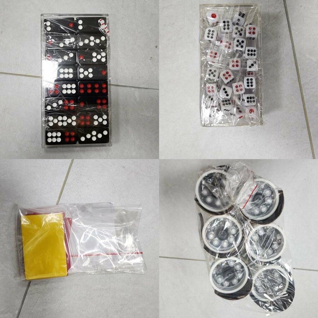 【有片】天九牌賭場隱身鐵皮屋廠房-蘆竹警破門逮38人
