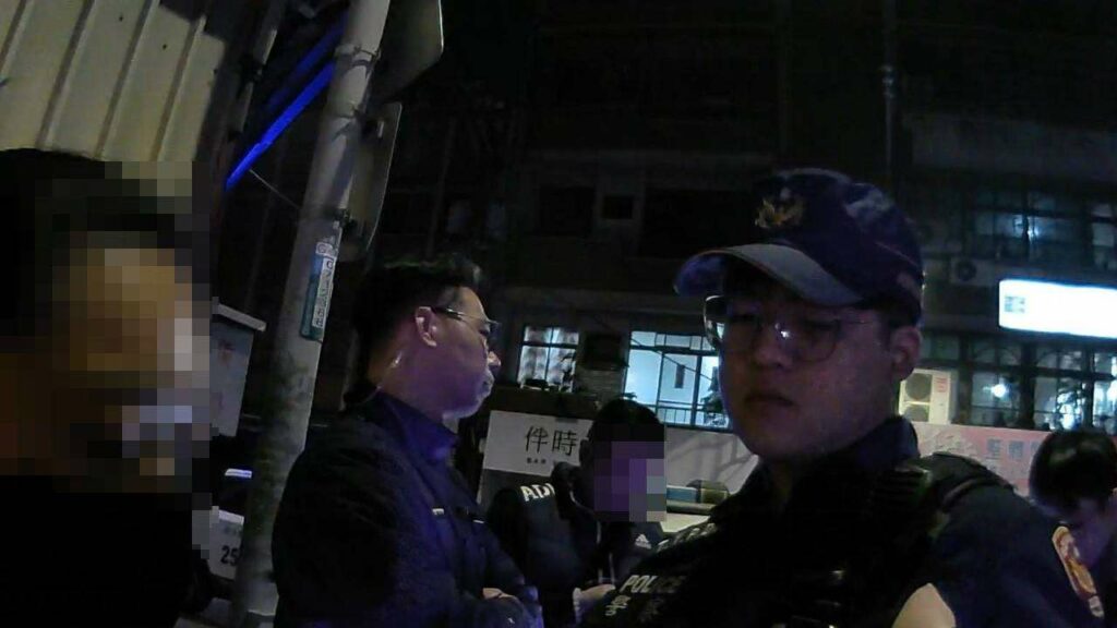 債主聚眾討錢場面緊張-桃警快打部隊火速控制