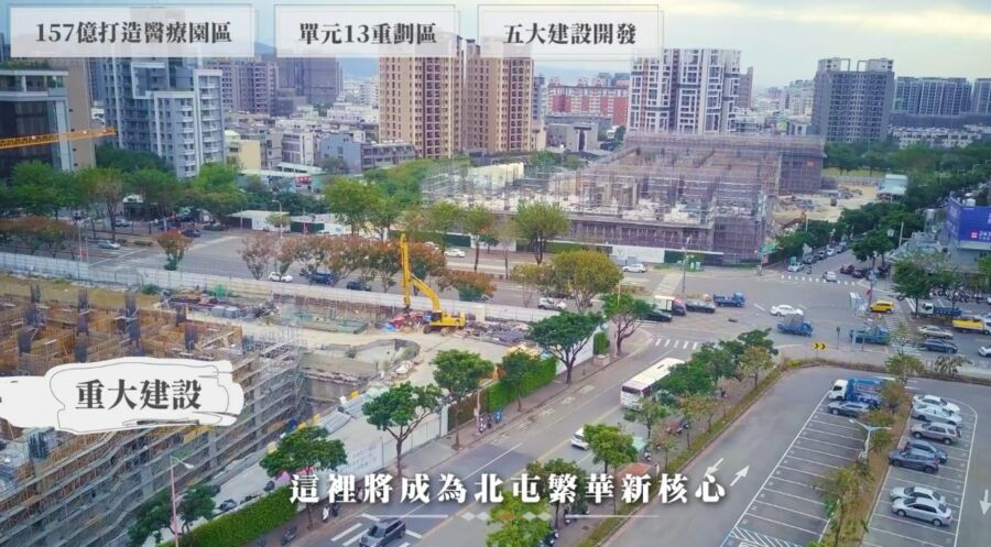 北屯百億醫療園區　中台灣最大花園城！