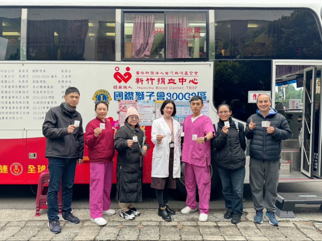 北榮新竹分院號召捐血-力抗寒冬缺血危機