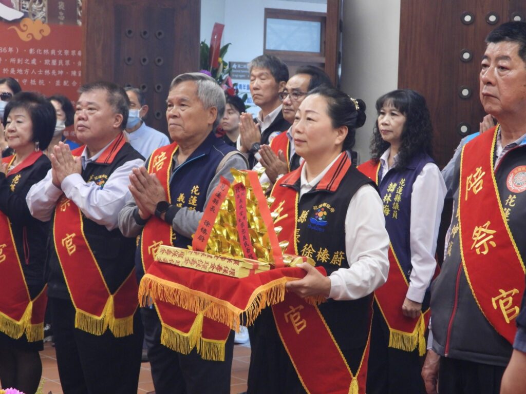 花蓮義民堂義民爺登龕安座法會 -徐榛蔚闡述客家信仰與傳承