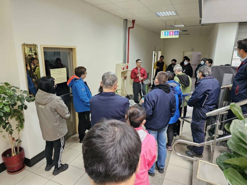 桃消幼獅分隊前進工廠宣導-強化業者防火、防災觀念