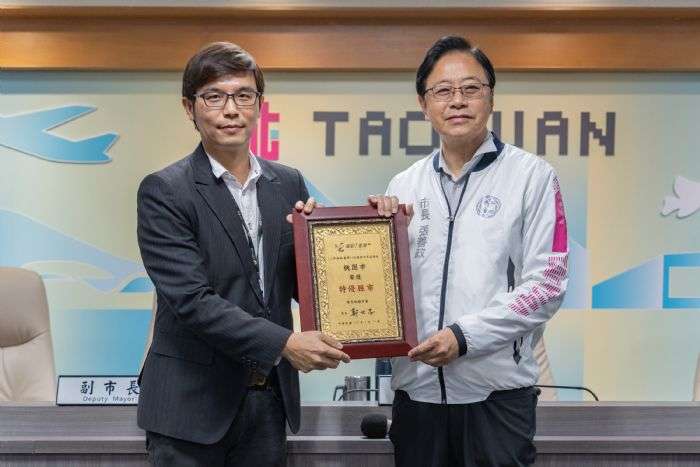 桃園體育局推廣全民運動-獲中央頒獎肯定