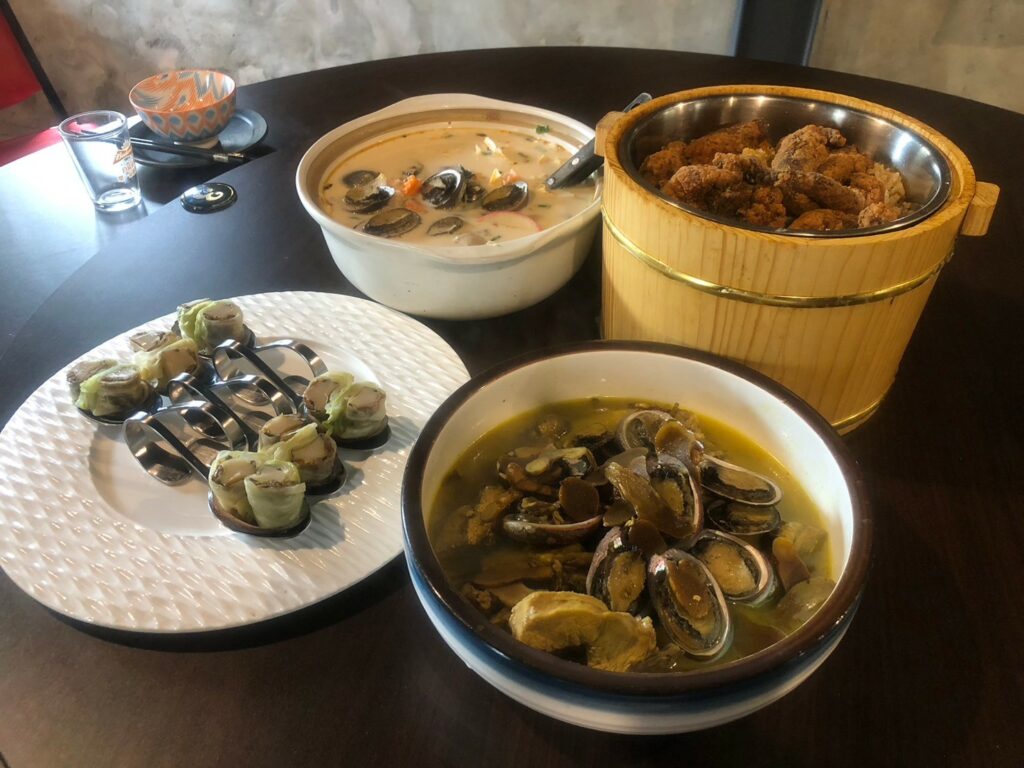 貢寮山海美食精髓　桃源谷下的貢寮鮑特色料理