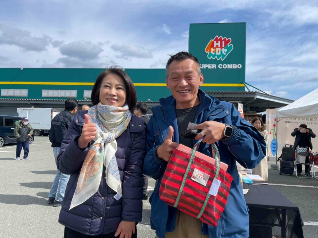 屏東好物登陸熊本超市-台積電員工採購家鄉味