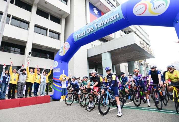 國際自由車環台賽桃園市站盛大登場-吸引38國120選手角逐