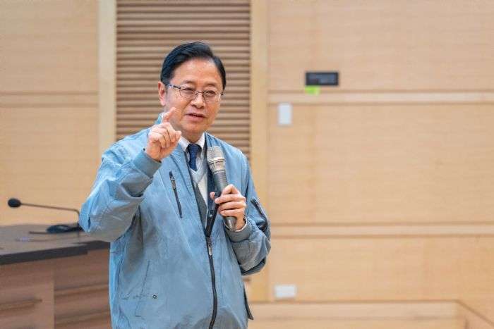 張善政專題演講親曝生命歷程-談發展桃園2大目標