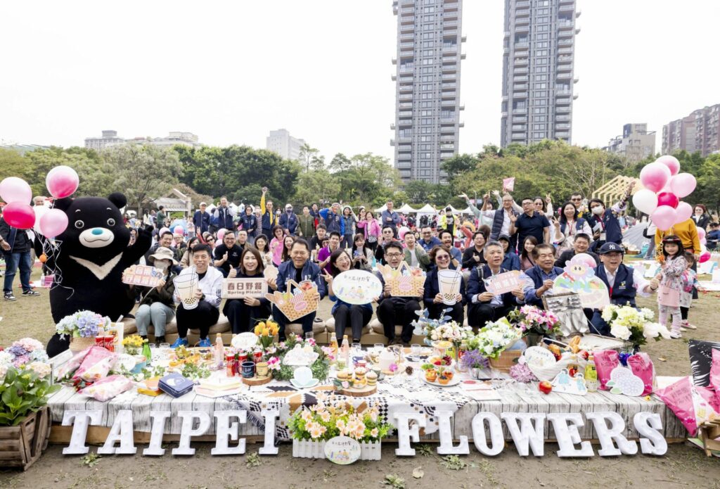 「台北花伴野餐」大安森林公園歡樂登場　觀光局打造春日賞花新體驗