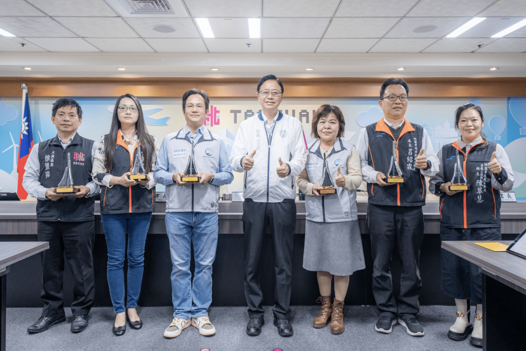 桃園6項公共工程榮獲金質獎-張善政盛讚工程品質