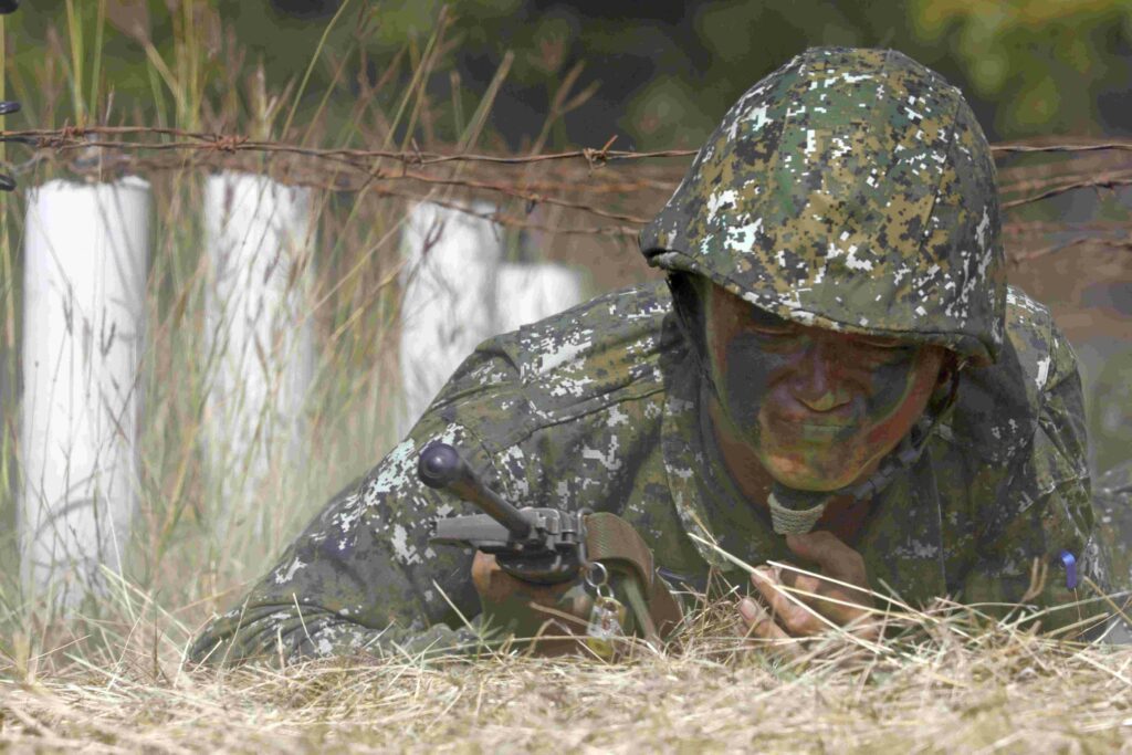 陸軍步兵203旅首批1年期義務役「震撼教育-期末鑑測」