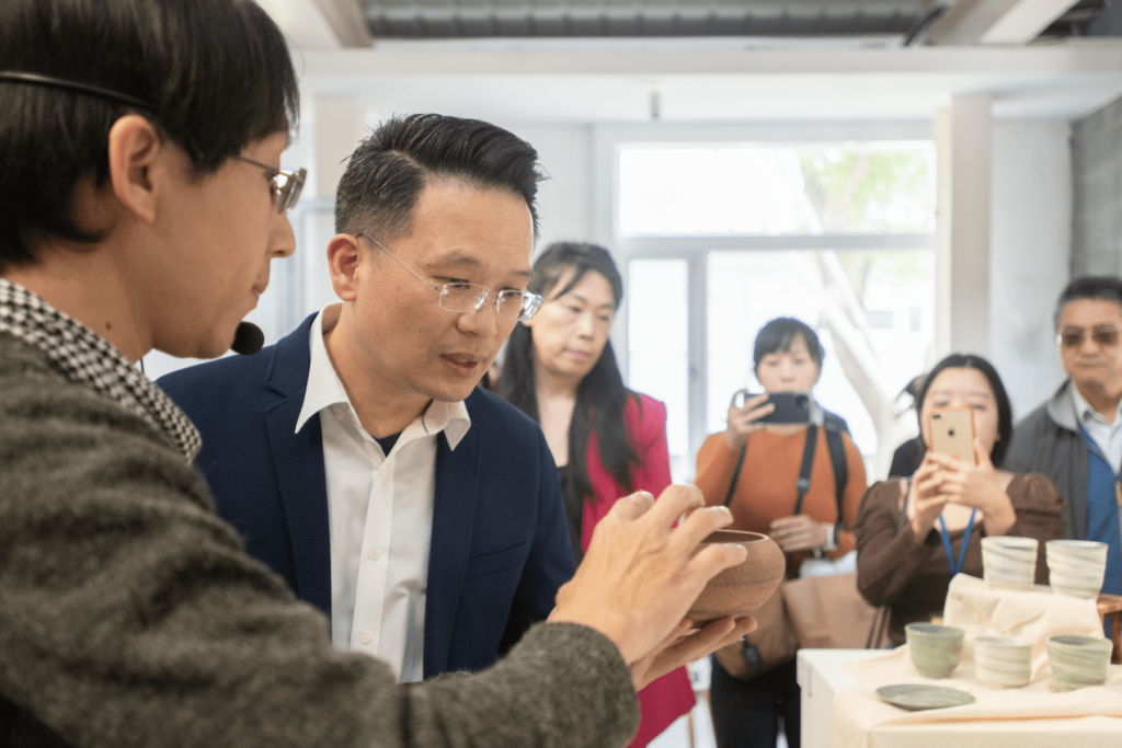 桃園陶藝文化新亮點-蘇俊賓出席「陶逸時光」特展-期待打造美好城市