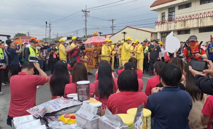 白沙屯媽祖祝福　鈺統食品承諾持續推動在地農產品事業