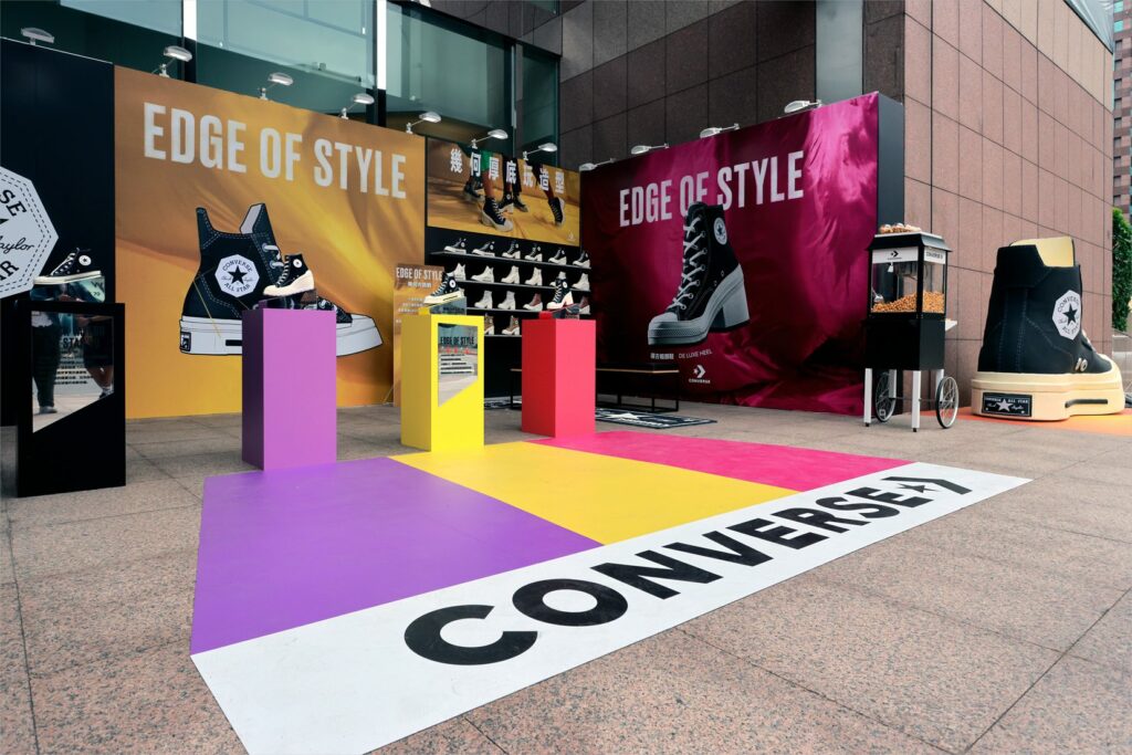 打破界限突破造型！converse-#edgeofstyle快閃店　重新定義鞋履時尚！