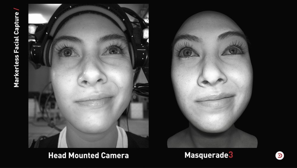 數字王國自行研發masquerade-3.0誕生-面部運動捕捉正式邁入無標記點時代