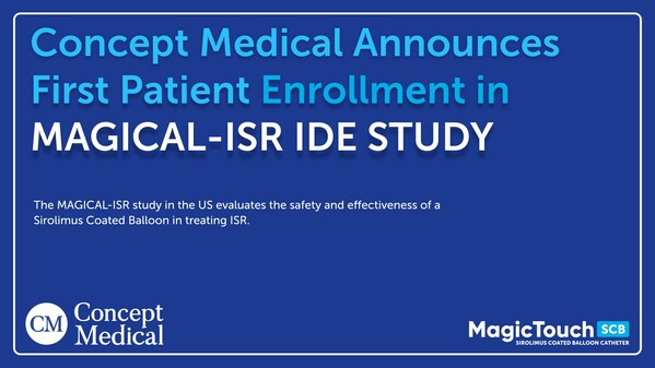 concept-medical-宣佈在美國已招募首例患者參加「magical-isr」ide-研究