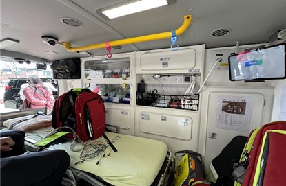 桃消新屋分隊5g救護車強化救護量能-提升患者緊急處置品質