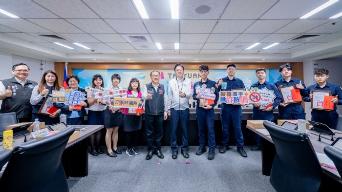 「打詐桃園隊」3月阻詐1504萬-張善政肯定有功人員守護市民財產安全