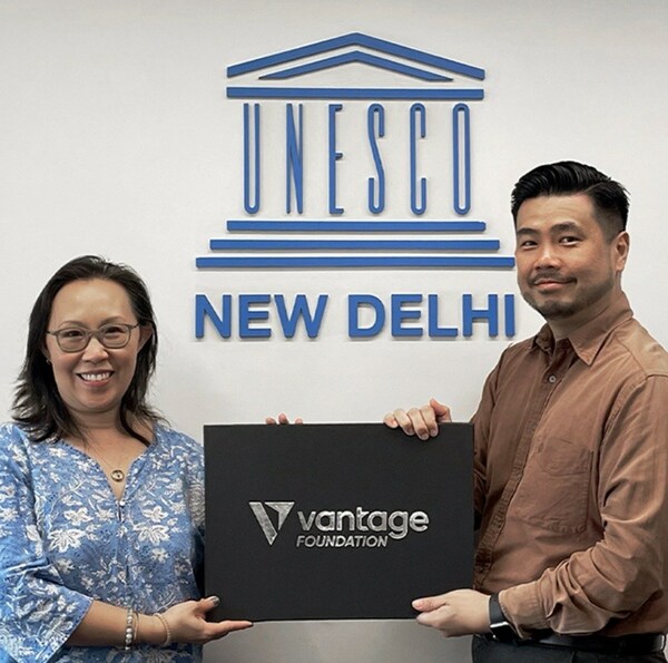 vantage基金會支持聯合國教科文組織印度新德里辦事處的教育活動