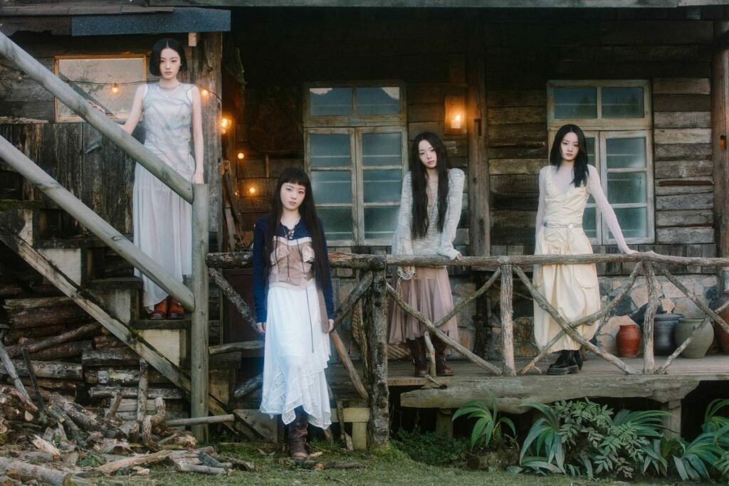 四胞胎姊妹組合「紅飛林」拍攝首支mv-驚險逃過一劫