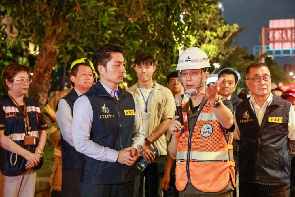 北市強降雨無預警演習　蔣萬安：居安思危做好防災準備