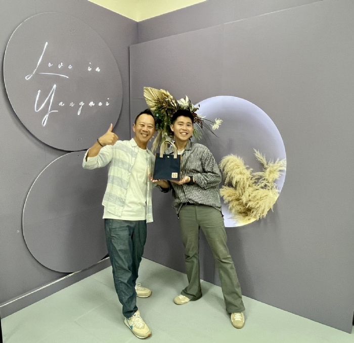 楊梅戶所打造浪漫結婚拍照專區-新人留下永恆甜蜜畫面